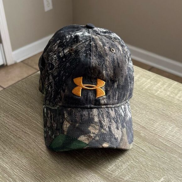 NWOT … UNDER ARMOUR “Size: L” Woodland Camo Hat - Picture 1 of 3